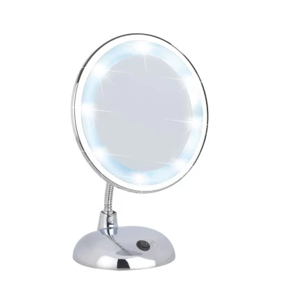 Wenko LED Kosmetik-Standspiegel Style Chrom 3 Wenko LED Kosmetik-Standspiegel Style Chrom