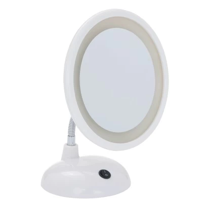 Wenko LED Kosmetik-Standspiegel Style Weiß 4 Wenko LED Kosmetik-Standspiegel Style Weiß – Bild 2