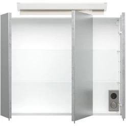 Posseik Spiegelschrank 75 Cm Beton-Optik -Badezimmergeschäft 2 4873 PSPS75CM1000216DE 3