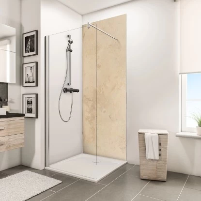 Schulte DecoDesign Duschrückwand Dekor Kalkstein-Hell 255 X 100 Cm 3 Schulte DecoDesign Duschrückwand Dekor Kalkstein-Hell 255 X 100 Cm