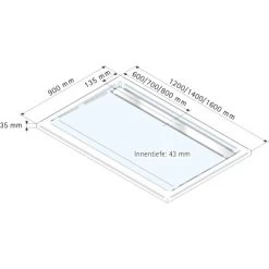 Schulte Duschwanne Mit Rinne Rechteck 90 Cm X 140 Cm 5 Schulte Duschwanne Mit Rinne Rechteck 90 Cm X 140 Cm -Badezimmergeschäft 32020 2053 4060991010972 5