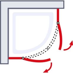 Schulte ExpressPlus Runddusche AlexaStyle2.0 4-tlg. Alu-Natur Radius 50cm 16 Schulte ExpressPlus Runddusche AlexaStyle2.0 4-tlg. Alu-Natur Radius 50cm -Badezimmergeschäft 32020 2053 4060991037610 6