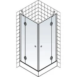 Schulte ExpressPlus Eckeinstieg 4-teilig MasterClass Chromoptik 16 Schulte ExpressPlus Eckeinstieg 4-teilig MasterClass Chromoptik -Badezimmergeschäft 32020 2053 4060991038389 5