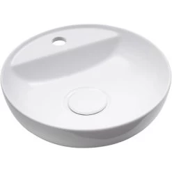 Fackelmann Aufsatzbecken Keramik Rund Ø 42 Cm