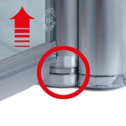 Schulte ExpressPlus Drehtür Inkl. Seitenwand Garant Alu Natur Links 200x80cm 20 Schulte ExpressPlus Drehtür Inkl. Seitenwand Garant Alu Natur Links 200x80cm -Badezimmergeschäft 3342 2053 HebSenk Profil 2 7