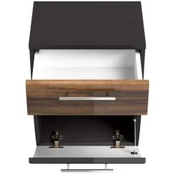 Posseik Unterschrank 40 Cm Salona Anthrazit-Walnuss 13 Posseik Unterschrank 40 Cm Salona Anthrazit-Walnuss -Badezimmergeschäft 3722535 4873 6