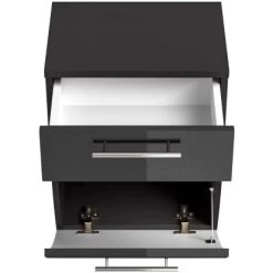 Posseik Unterschrank 40 Cm Salona Anthrazit 13 Posseik Unterschrank 40 Cm Salona Anthrazit -Badezimmergeschäft 3722550 4873 6