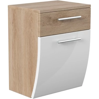 Posseik Unterschrank 40 Cm Salona Eiche Hell-Weiß 3 Posseik Unterschrank 40 Cm Salona Eiche Hell-Weiß