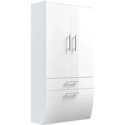 Posseik Hochschrank 70 Cm Salona Weiß