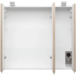 Posseik Spiegelschrank 70 Cm Multi-Use Eiche Hell -Badezimmergeschäft 3725132 4873 P0542314 2