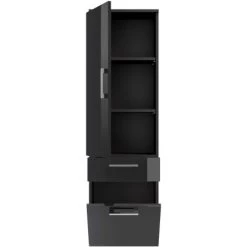 Posseik Hochschrank 40 Cm Rima Anthrazit -Badezimmergeschäft 3725579 4873 4