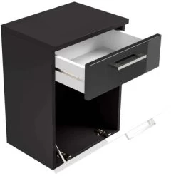 Posseik Unterschrank 40 Cm Rima Anthrazit-Weiß -Badezimmergeschäft 3726171 4873 4