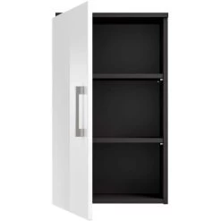 Posseik Hängeschrank 40 Cm Rima Anthrazit-Weiß -Badezimmergeschäft 3726304 4873 4