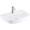 Grohe QuickFix Waschbecken-Set Bau Keramik 55 Cm Alpinweiß 1 Grohe QuickFix Waschbecken-Set Bau Keramik 55 Cm Alpinweiß -Badezimmergeschäft 39471000 baukeramik bundle