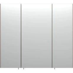 Posseik Spiegelschrank Multi-Use 70 Cm X 62 Cm Walnuss -Badezimmergeschäft 4004428207924 4873 4