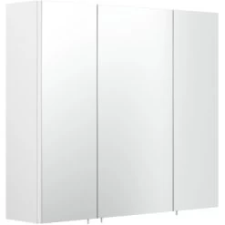 Posseik Spiegelschrank Multi-Use 70 Cm X 62 Cm Weiß