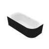 Ottofond Badewanne Mince Corner Rechts 180 Cm X 80 Cm Schwarz Weiß 2 Ottofond Badewanne Mince Corner Rechts 180 Cm X 80 Cm Schwarz Weiß -Badezimmergeschäft 4005489137052 3209 S 01