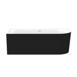 Ottofond Badewanne Mince Corner Rechts 180 Cm X 80 Cm Schwarz Weiß -Badezimmergeschäft 4005489137052 3209 S 02