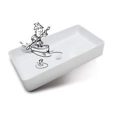 Baliv Aufsatzwaschbecken WBA-7090 61 Cm X 34,5 Cm -Badezimmergeschäft 4007873411540 S03 110219