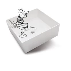 Baliv Aufsatzwaschbecken WBA-7100 41 Cm X 41 Cm -Badezimmergeschäft 4007873411557 S03 110219