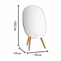 Baliv Moss Green Trend Kosmetikspiegel Bambus Natur -Badezimmergeschäft 4007873433313 20