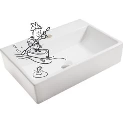 Baliv Aufsatzwaschbecken WBA-7020 Eckig 52 Mm X 36 Cm -Badezimmergeschäft 4007874000798 S03 110219 1