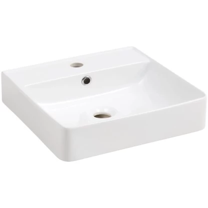 Fackelmann Aufsatzwaschbecken Vaida Keramik 40,5 Cm Weiß 3 Fackelmann Aufsatzwaschbecken Vaida Keramik 40,5 Cm Weiß
