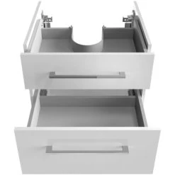 Fackelmann Waschtisch-Unterschrank Oxford 60 Cm Weiß 15 Fackelmann Waschtisch-Unterschrank Oxford 60 Cm Weiß -Badezimmergeschäft 4008033833127 3254 02