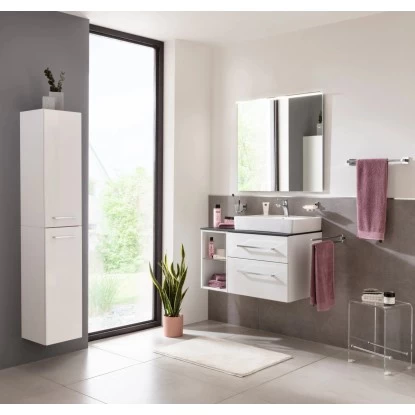 Fackelmann Waschtisch-Unterschrank Oxford 60 Cm Weiß 6 Fackelmann Waschtisch-Unterschrank Oxford 60 Cm Weiß – Bild 4