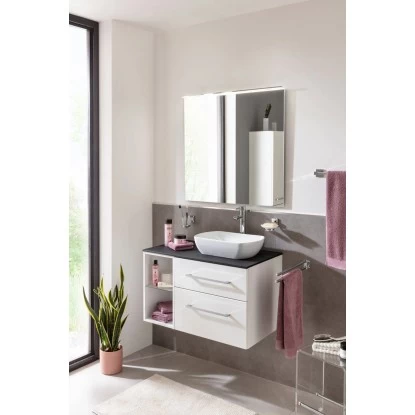 Fackelmann Waschtisch-Unterschrank Oxford 60 Cm Weiß 8 Fackelmann Waschtisch-Unterschrank Oxford 60 Cm Weiß – Bild 6