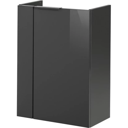 Fackelmann Waschbeckenunterschrank SBC 45 Cm Anthrazit Rechts 3 Fackelmann Waschbeckenunterschrank SBC 45 Cm Anthrazit Rechts