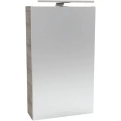 Fackelmann Spiegelschrank SBC 40 Cm Graueiche Rechts