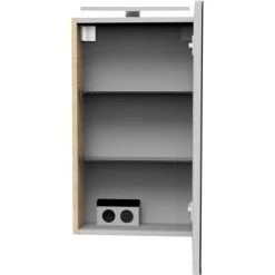 Fackelmann Spiegelschrank SBC 40 Cm Sandeiche Rechts 5 Fackelmann Spiegelschrank SBC 40 Cm Sandeiche Rechts -Badezimmergeschäft 4008033861298 3254 02