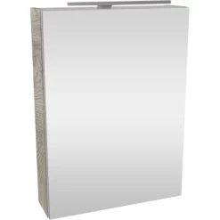 Fackelmann Spiegelschrank SBC 50 Cm Nature Oak Links