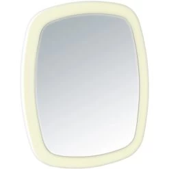 Wenko LED Wandspiegel Nurri Weiß -Badezimmergeschäft 4008838268575 1068 02