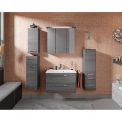 Pelipal Hängeschrank 30 Cm Trentino Graphit Struktur -Badezimmergeschäft 4017026086440 2467 02