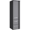 Pelipal Midischrank 30 Cm Trentino Anthrazit Hochglanz -Badezimmergeschäft 4017026107619 2467 091