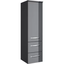 Pelipal Midischrank 30 Cm Trentino Anthrazit Hochglanz