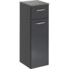 Pelipal Highboard 30 Cm Trentino Anthrazit Hochglanz -Badezimmergeschäft 4017026108388 2467 088