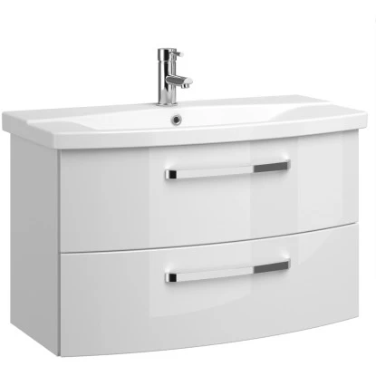 Pelipal Waschbeckenunterschrank Fokus 4010 Weiß Glanz 49,2 Cm X 80 Cm X 43 Cm 4 Pelipal Waschbeckenunterschrank Fokus 4010 Weiß Glanz 49,2 Cm X 80 Cm X 43 Cm – Bild 2