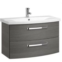 Pelipal Waschbeckenunterschrank Fokus 4010 Graphit 49,2 Cm X 80 Cm X 43 Cm