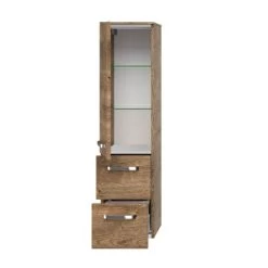 Pelipal Midischrank Fokus 4010 Eiche Ribbeck 121 Cm X 30 Cm X 33 Cm -Badezimmergeschäft 4017026122629 2467 2