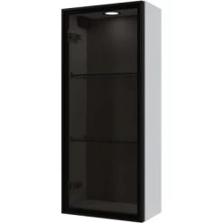 Pelipal Vitrinen-Wandschrank Quantum 05 Weiß Glanz 30 Cm