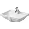 Duravit Einbauwaschbecken Starck 3 52,5 Cm Weiß Mit Waschtisch + 1 Hahnloch -Badezimmergeschäft 4021534223334 001