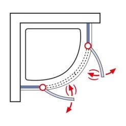 Schulte Runddusche Youngline Chromoptik Depoli Light 192 Cm X 90 Cm X 90 Cm. Rad 15 Schulte Runddusche Youngline Chromoptik Depoli Light 192 Cm X 90 Cm X 90 Cm. Rad -Badezimmergeschäft 4037563122555 6