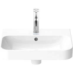 Duravit Aufsatzbecken Happy D.2 Plus Weiß Hochglanz 17 Cm X 50 Cm X 40 Cm -Badezimmergeschäft 4053424896830 2438 S 04