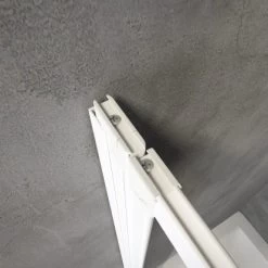 Schulte Badewannenaufsatz 3tlg. Einfaltbar Alipnweiß Echtglas Klar HxB 140x127cm 14 Schulte Badewannenaufsatz 3tlg. Einfaltbar Alipnweiß Echtglas Klar HxB 140x127cm -Badezimmergeschäft 4060991004254 2053 03