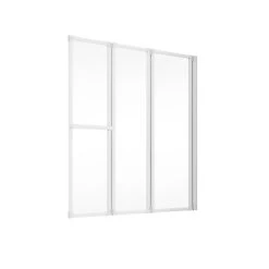 Schulte Komfort Badewannenfaltwand 3-tlg. 126,8 X 140 Cm Weiß -Badezimmergeschäft 4060991004803 2