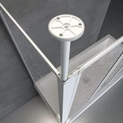 Schulte Badewannenaufsatz 3tlg. Mit Seitenwand Weiß 140 X 128,8 X 75 Cm -Badezimmergeschäft 4060991004926 2053 10