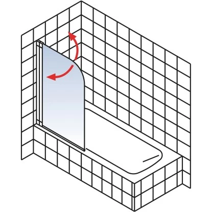 Schulte Badewannenaufsatz Echtglas Alu Natur 130 Cm X 70 Cm 5 Schulte Badewannenaufsatz Echtglas Alu Natur 130 Cm X 70 Cm – Bild 3